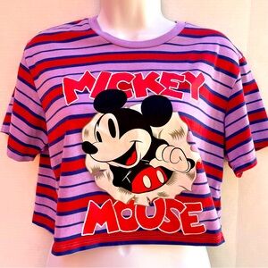 Mickey Mouse crop top L
